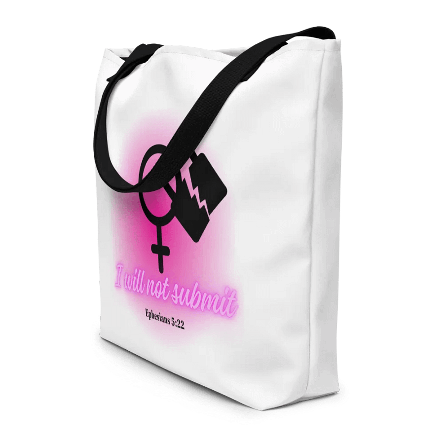 I Will Not Submit Tote product image (7)