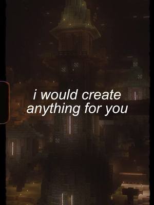 who would you create for?  #minecraft #minecraftedit #minecraftbuild