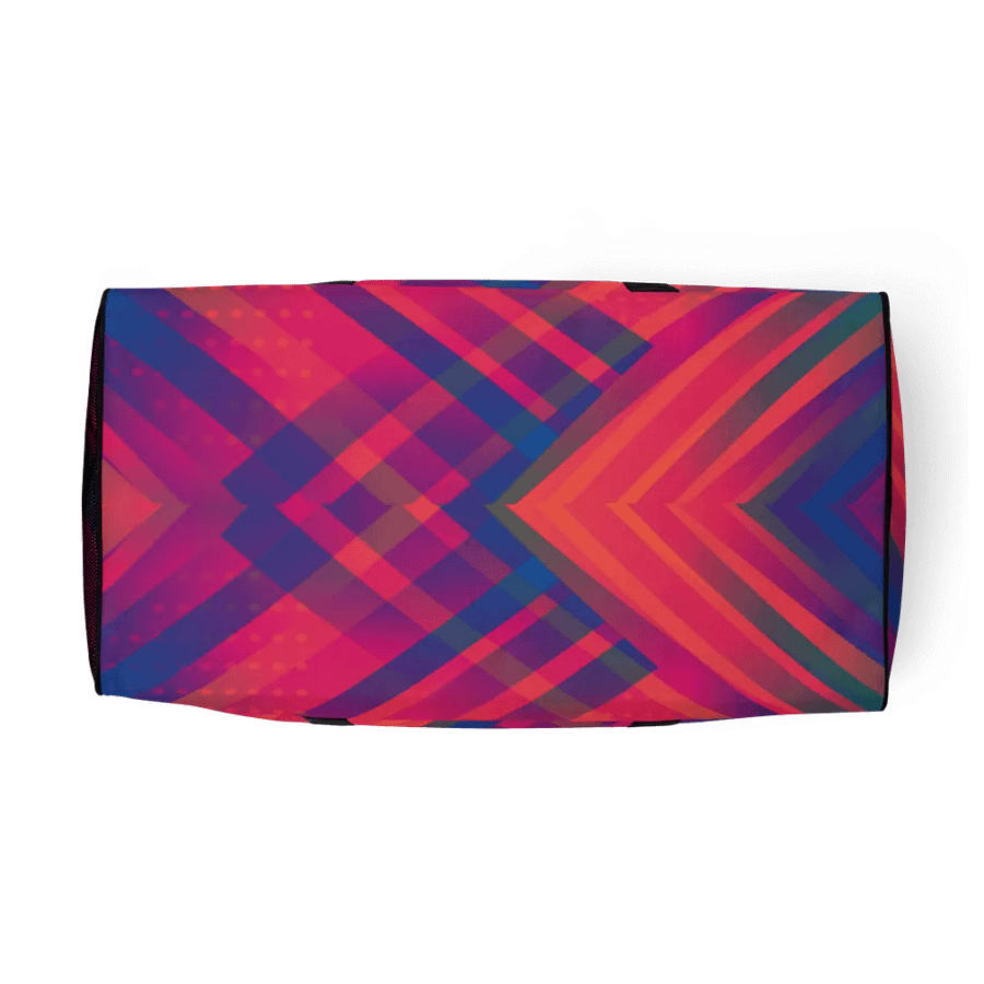 Vibrant Geometry Custom Duffle Bag for travel moms dads friends product image (7)