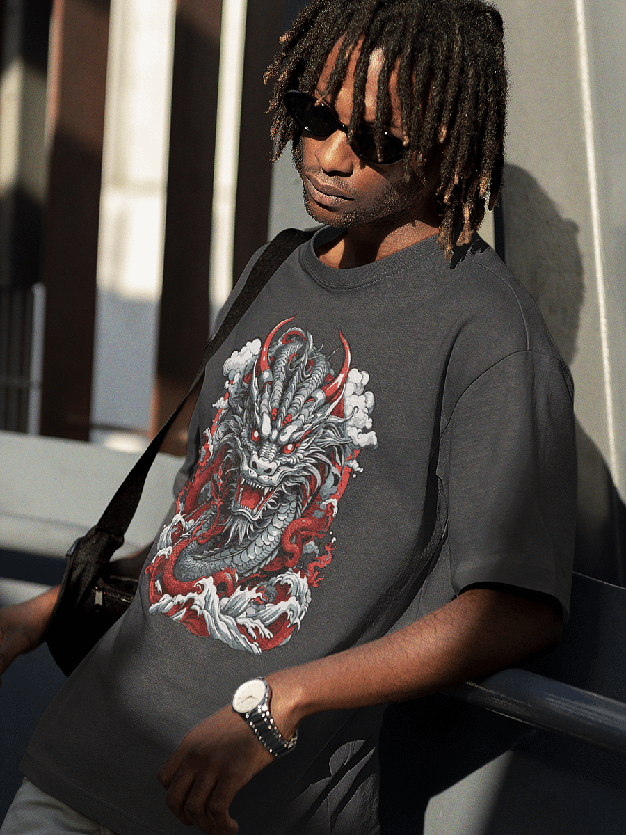 Ryujin's Wrath Oversized T-Shirt product image (10)