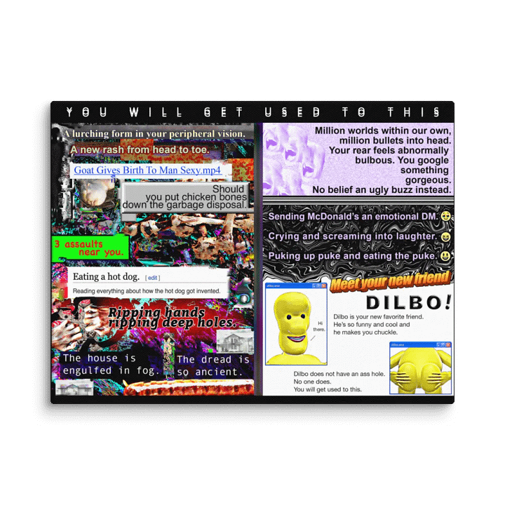You Will Get Used To This print product image (1)