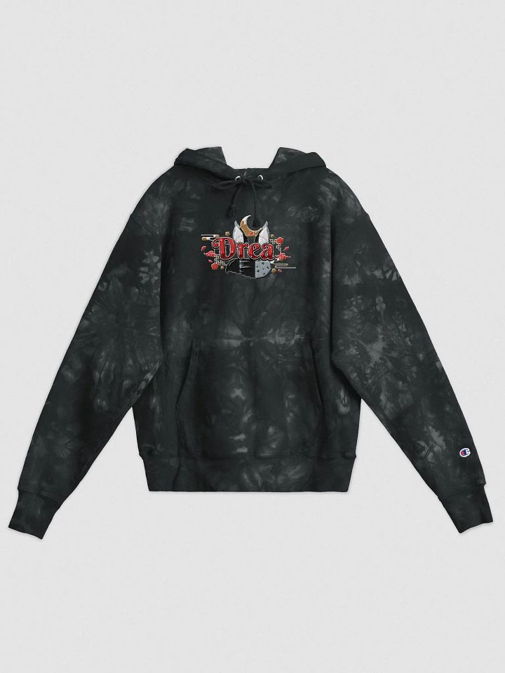 Dreatonin Embroidered Logo Tie-Dye Hoodie product image (1)