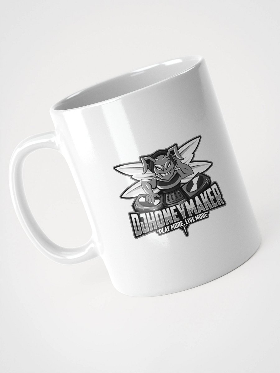 Black & White Logo White Glossy Mug product image (8)