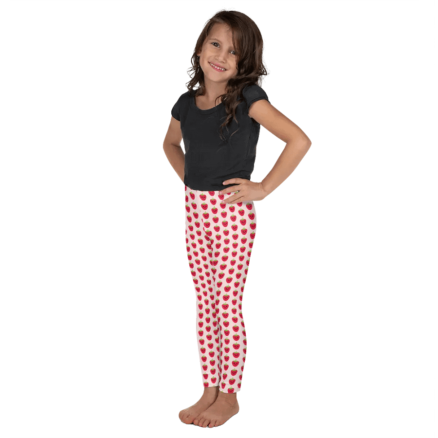 Smiley Happy Strawberry Girl's Leggings product image (3)