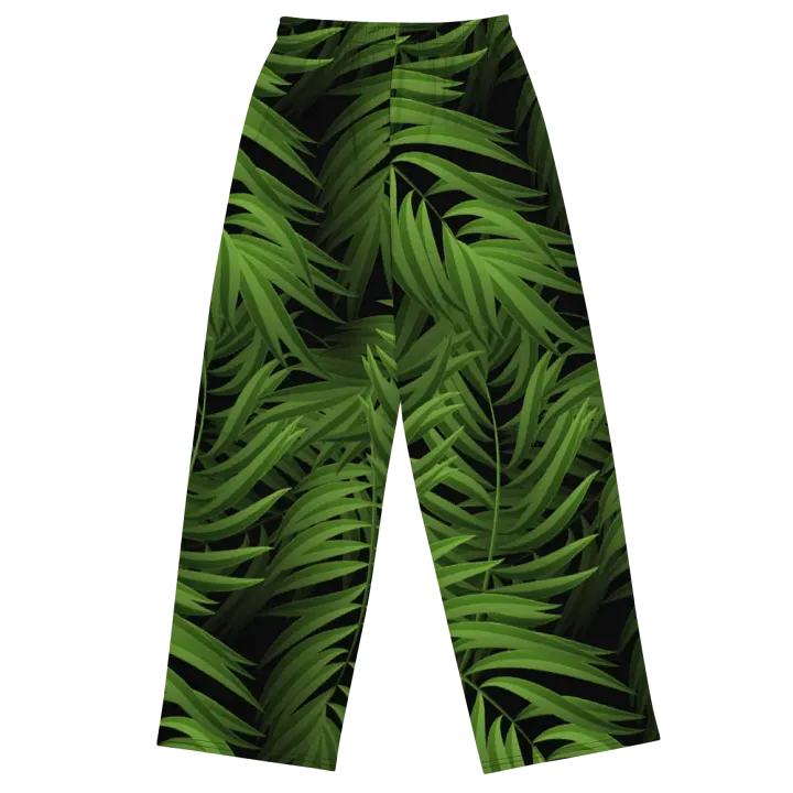 Lush Leaf Unisex Wide-Leg Pants product image (2)
