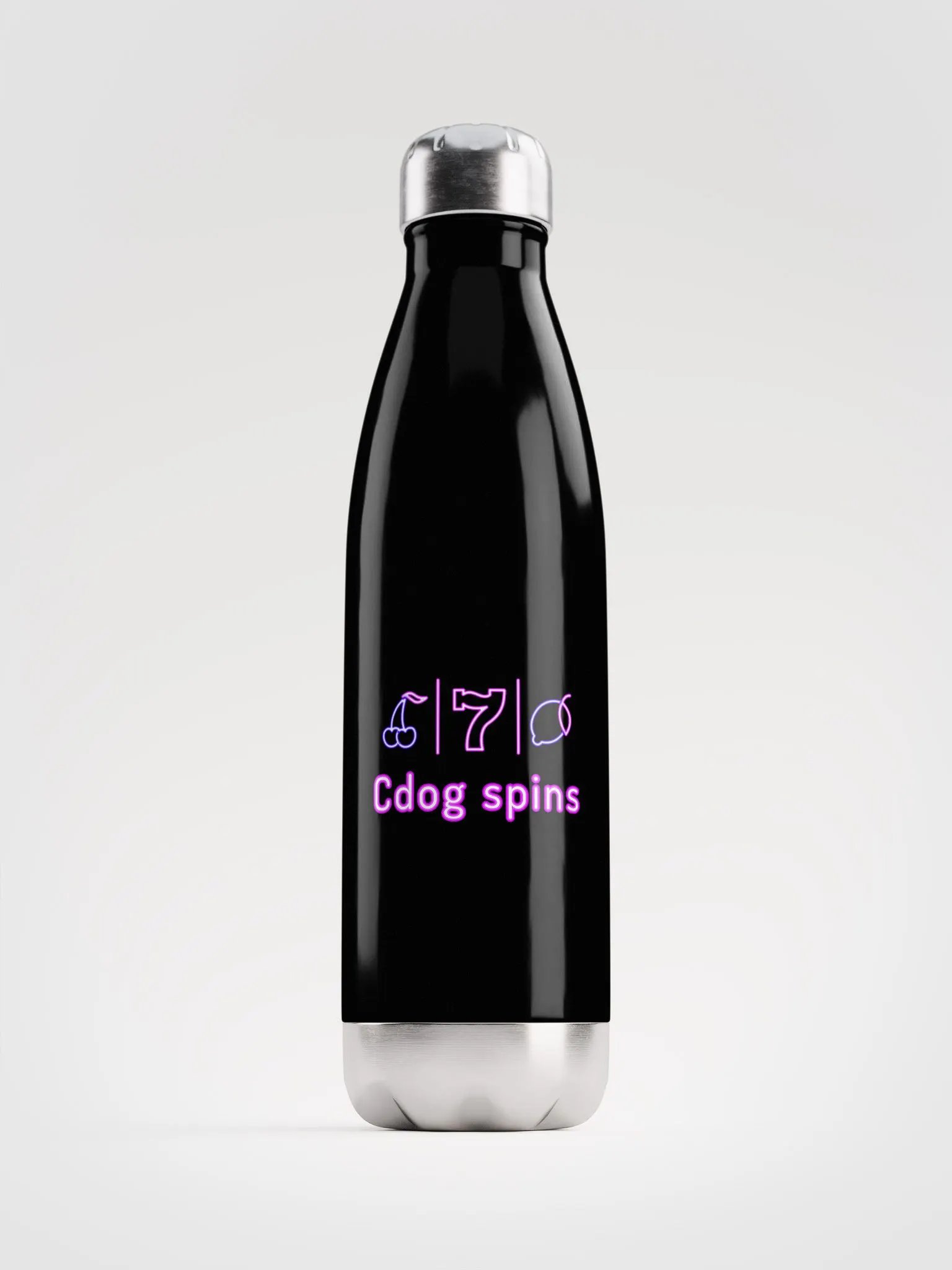 Cdog Spins Thermal Bottle Black product image (1)