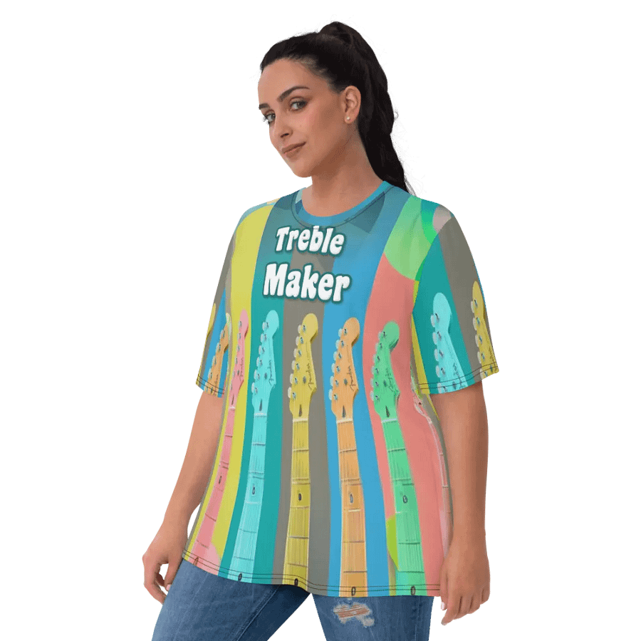 Guitar Treble Maker All Over Print T-shirt product image (3)