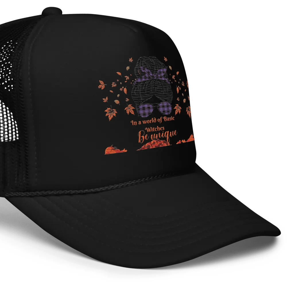 Basic Witch Foam Trucker Hat product image (10)