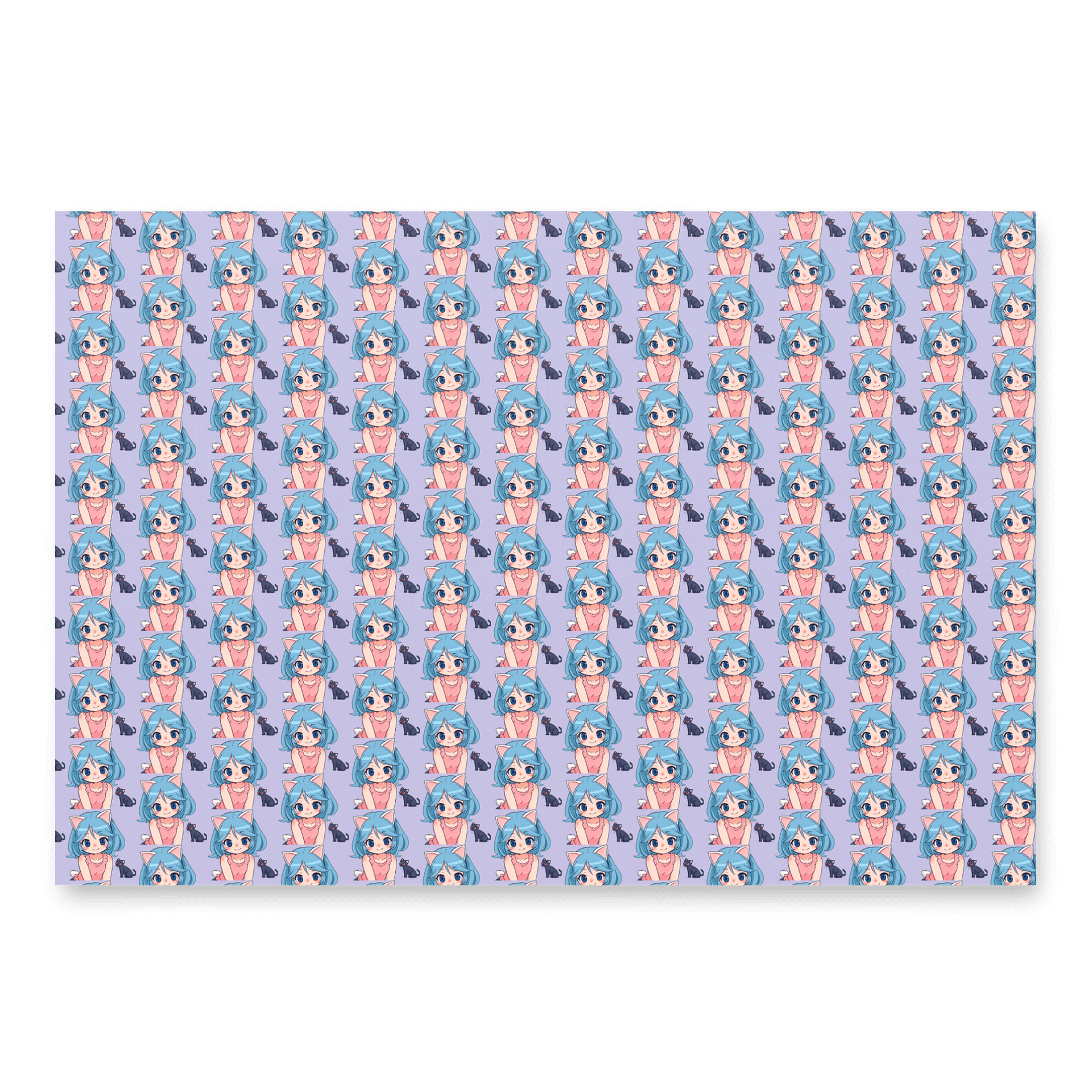 Funky Cartoon Character Wrapping Paper Set product image (3)