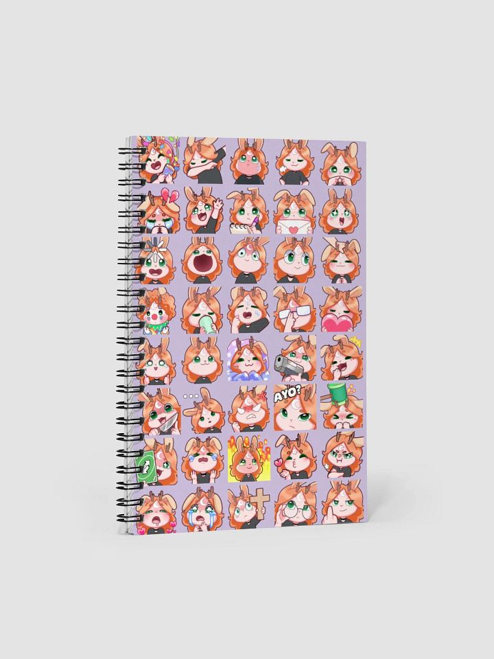 Lilac Many Moods Spiral Notebook product image (2)