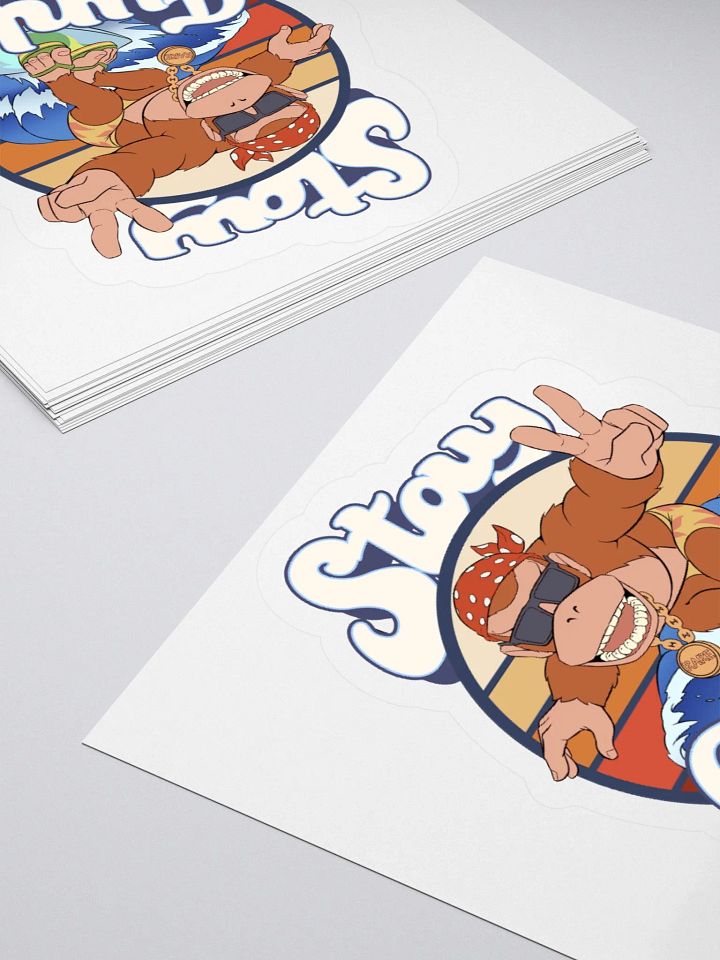 Funky Monkey Sticker product image (9)