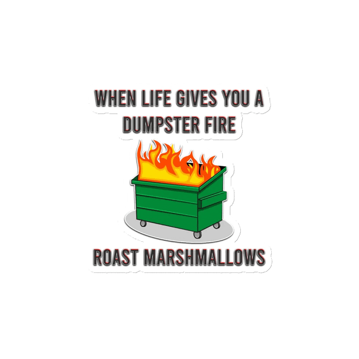 Dumpster Fire - Magnet product image (2)