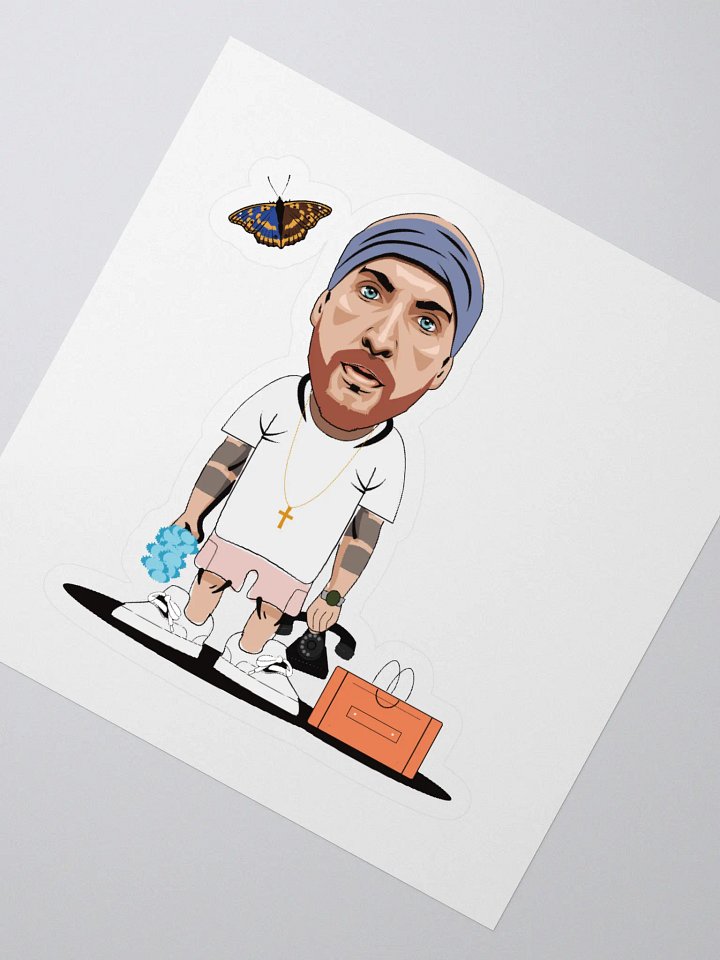 DAVID ASPHALT - STICKER product image (2)