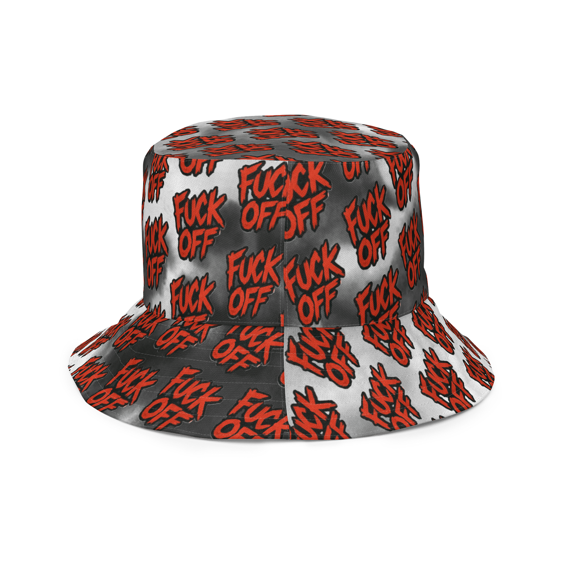 Smoke & Shadows FU Reversible Bucket Hat product image (6)