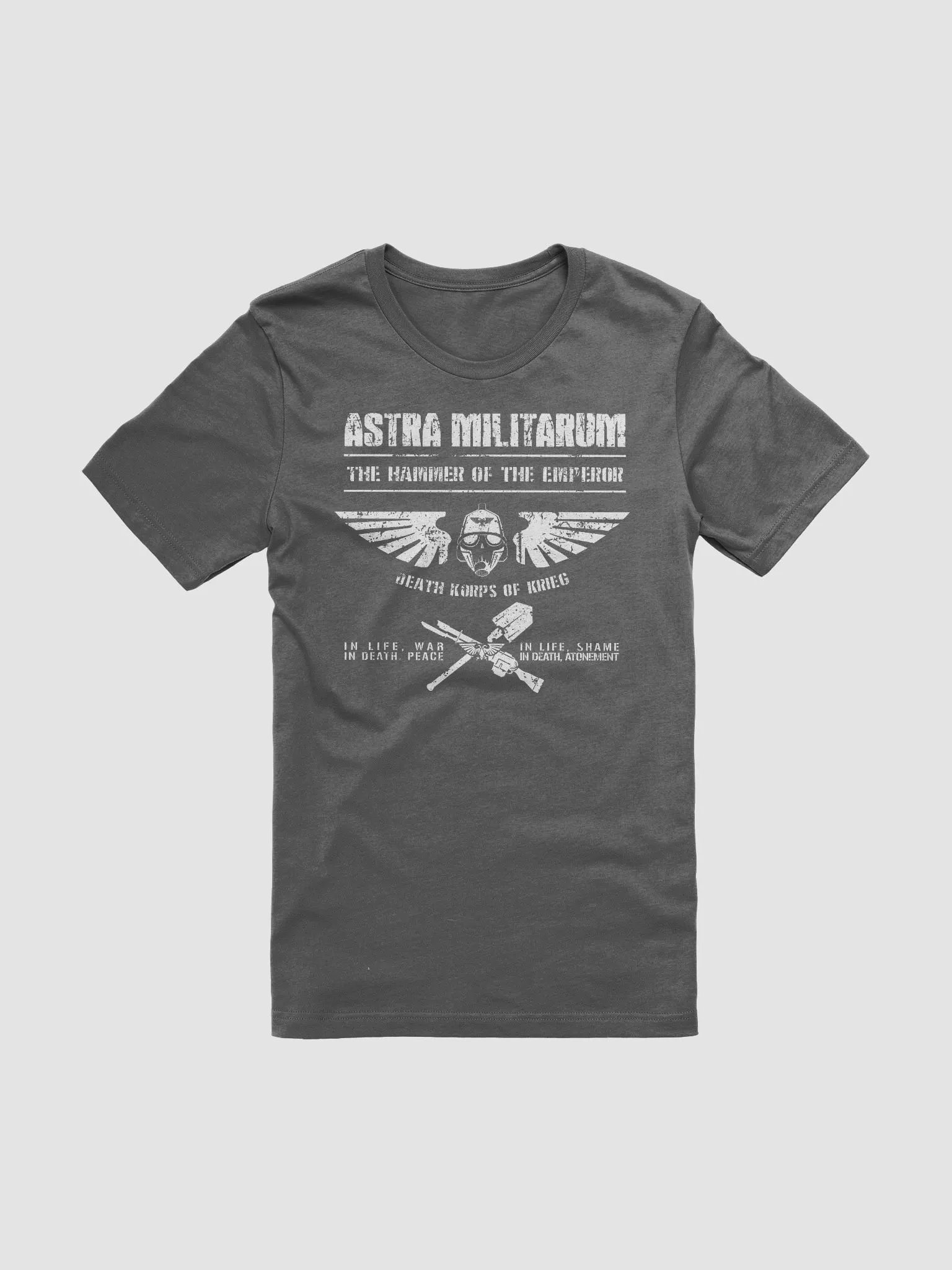 Death Korps of Krieg Retro Military T-Shirt | Astra Militarum Warhammer 40k Graphic Tee product image (2)
