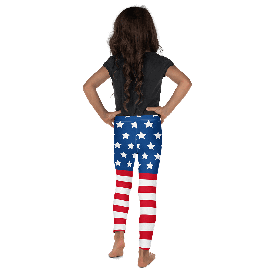 Starry Stripes Kids Leggings product image (3)