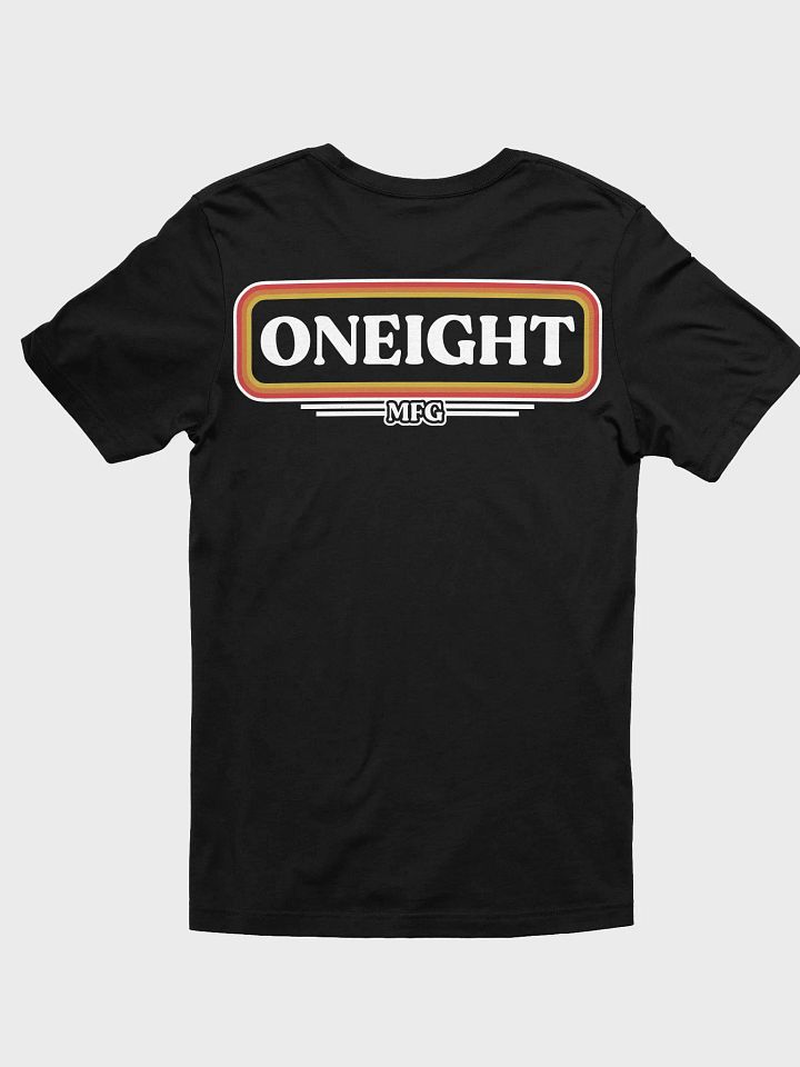 ONEIGHT Retro Black T-Shirt product image (2)