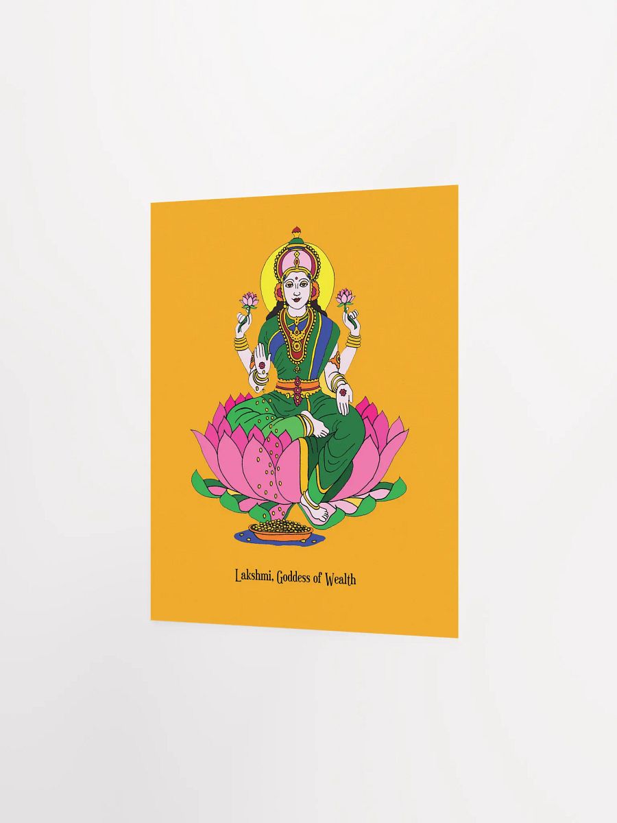 Goddess Lakshmi 8x10 Print product image (2)