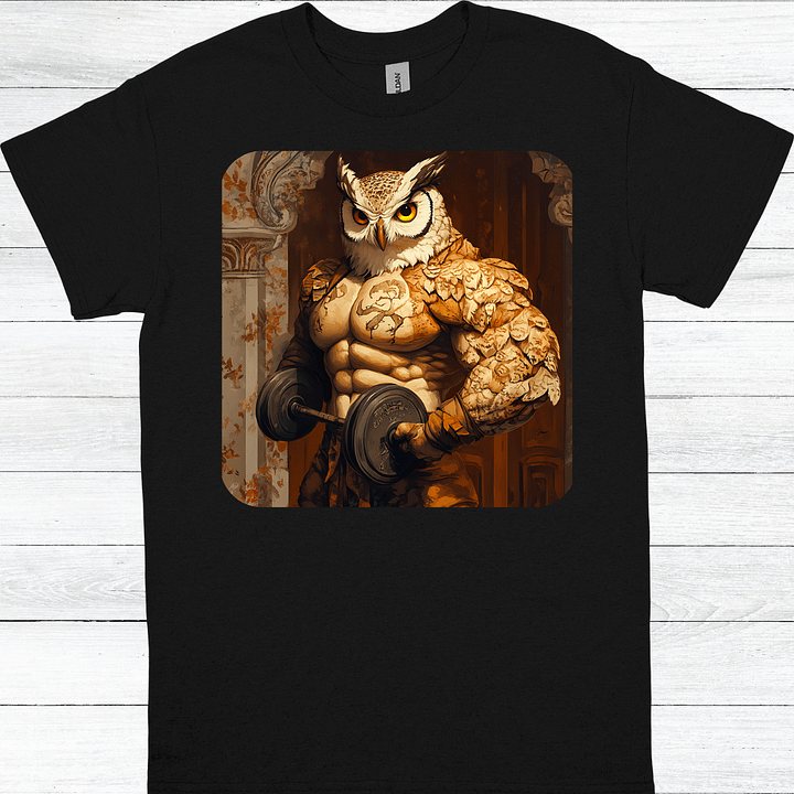 Give a Hoot, Or Else. Muscle Owl product image (1)