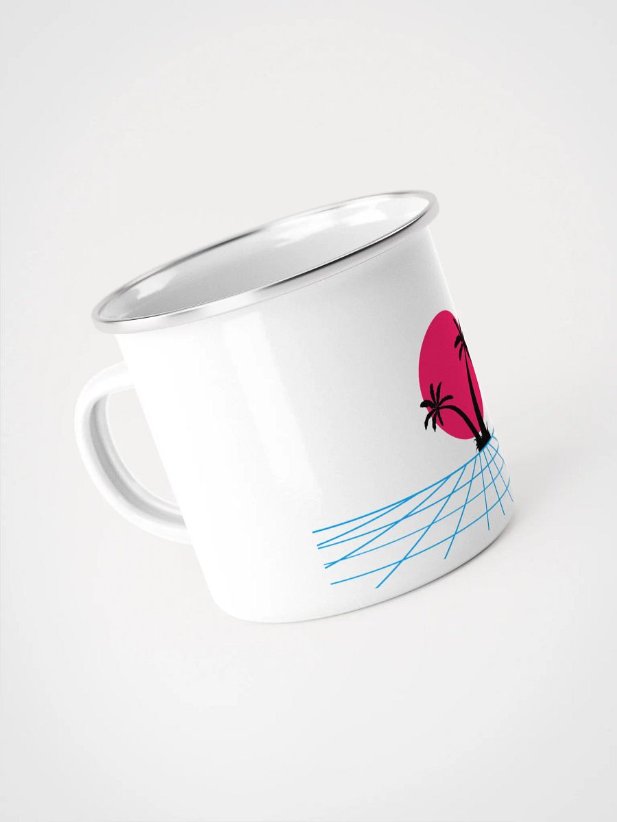 Retro Sunset Enamel Mug product image (4)