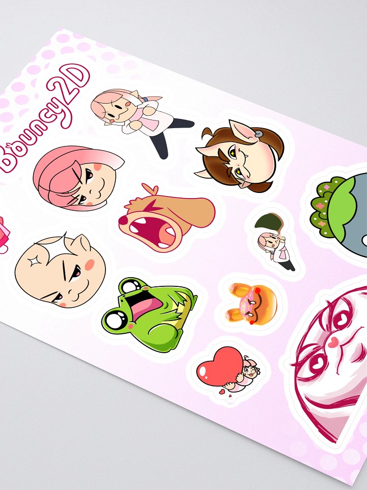 Bouncy2D Sticker Set #1 product image (2)