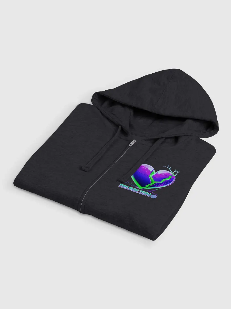 TZCrazyHeart Zip front hoodie product image (4)