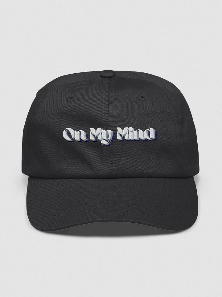 On My Mind (blk dad hat) product image (1)