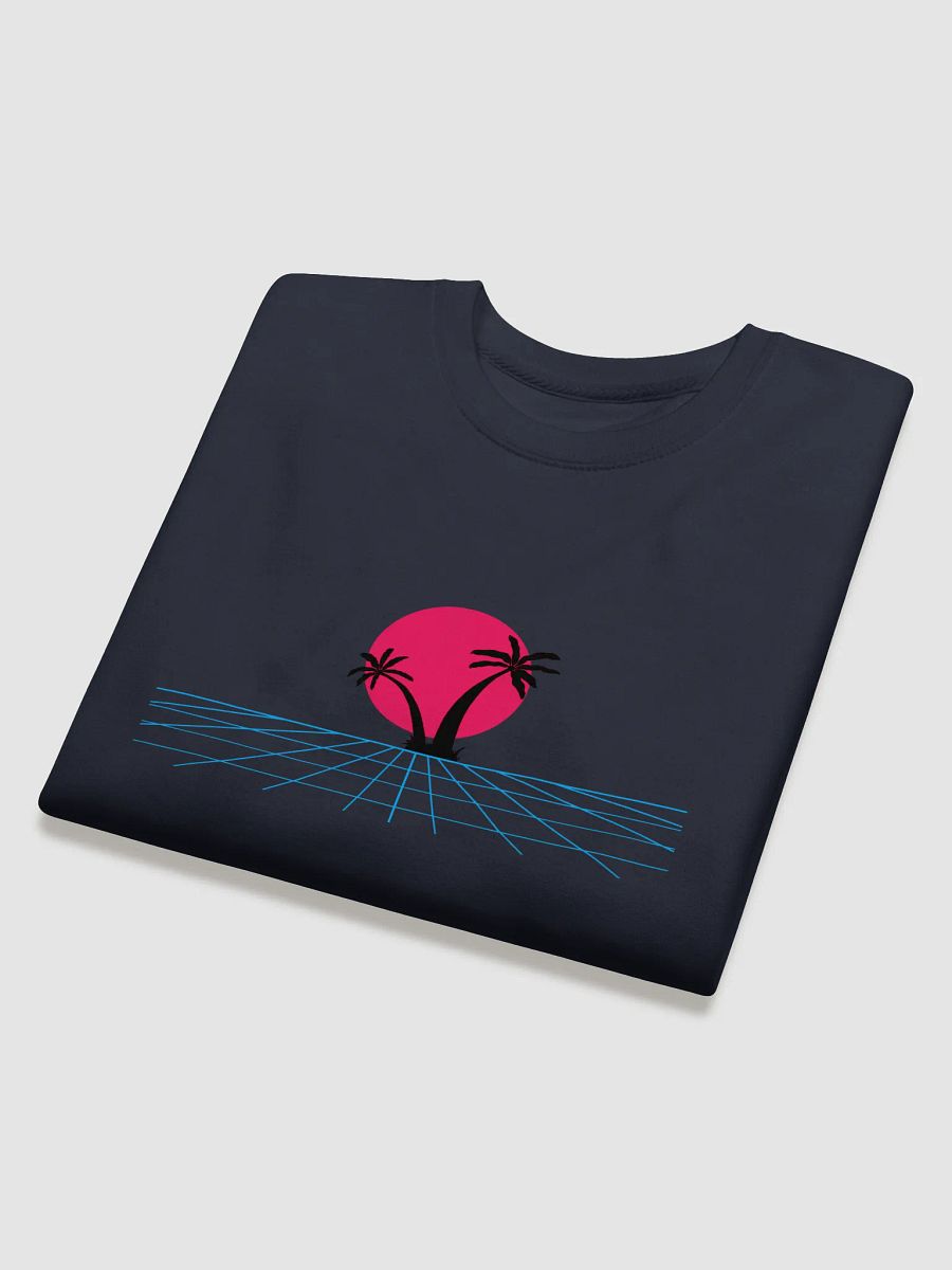 Retro Futuristic Palm Trees Sweatshirt product image (4)