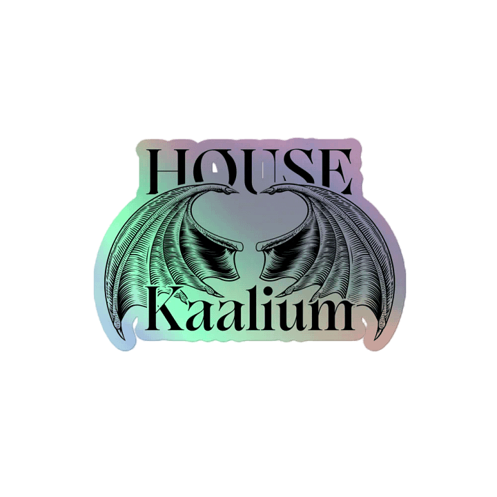 House Kaalium Holo Sticker product image (2)