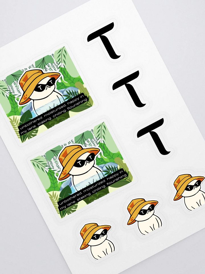 UNBOTHERED STICKERS product image (2)