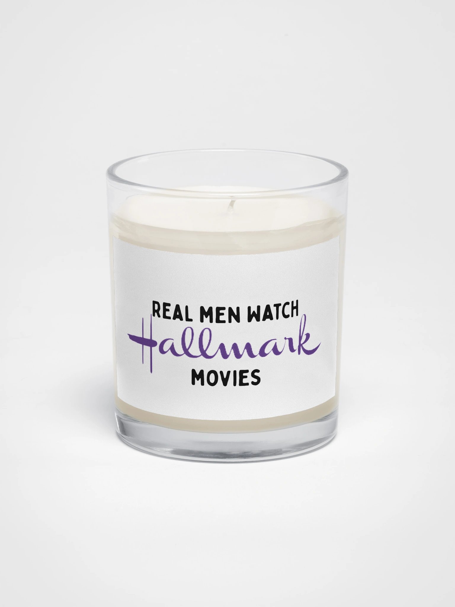 Real Men Watch Hallmark Movies – Soy Wax Candle product image (1)