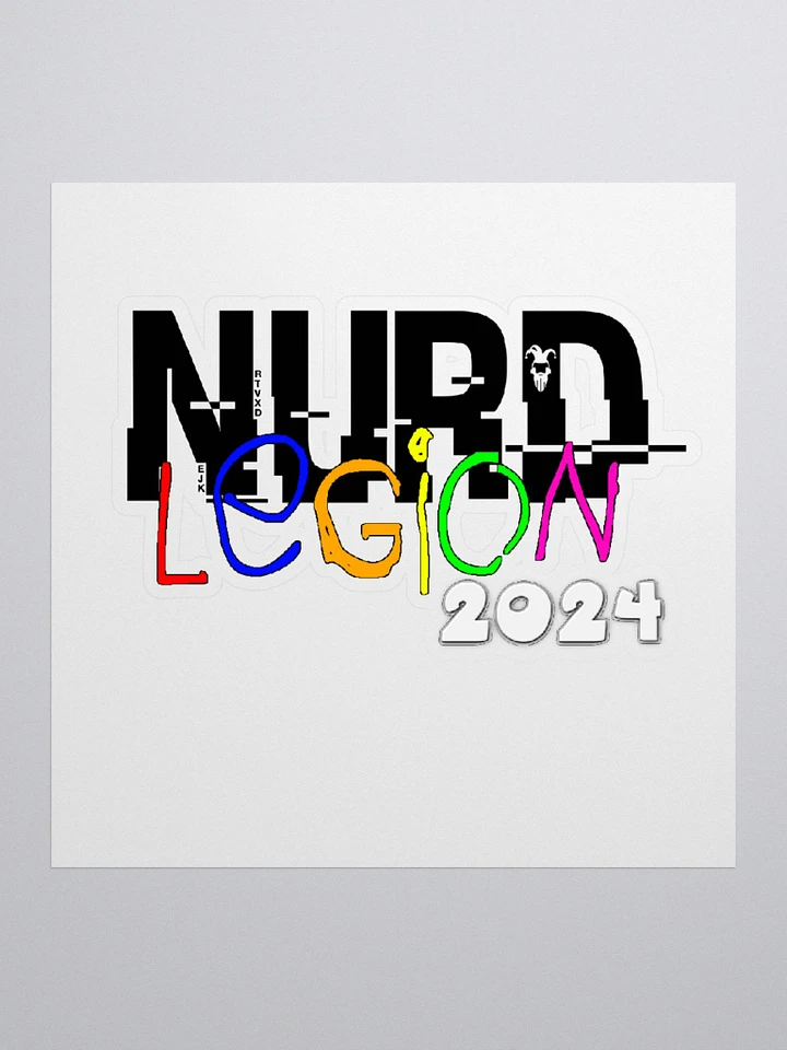NurdLegion - Crayon Sticker product image (1)