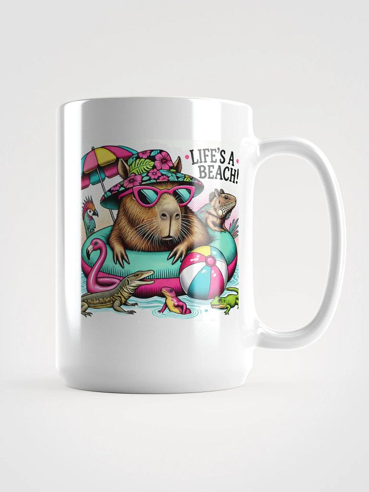 Beach Capybara Mug product image (1)
