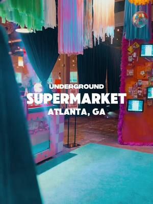 @thesupermarketatl - Atlanta, Ga We loved this space! The Supermarket is a multi-use creative event space where art, culture, and community come together. #atlanta #atlantageorgia #exploregeorgia #exploreatl #foryoupage #hiddengems #poncecitymarket 