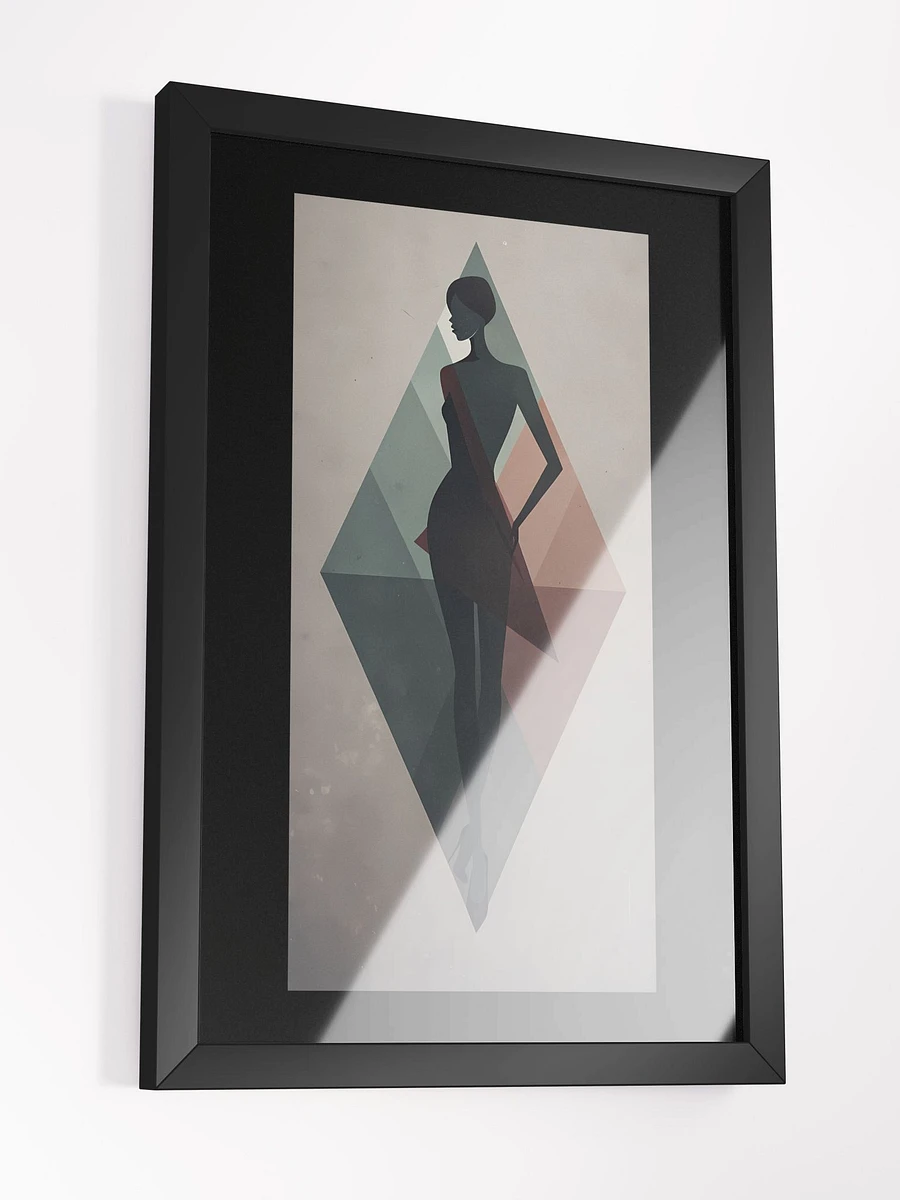 Abstract Geometric Woman Silhouette product image (3)