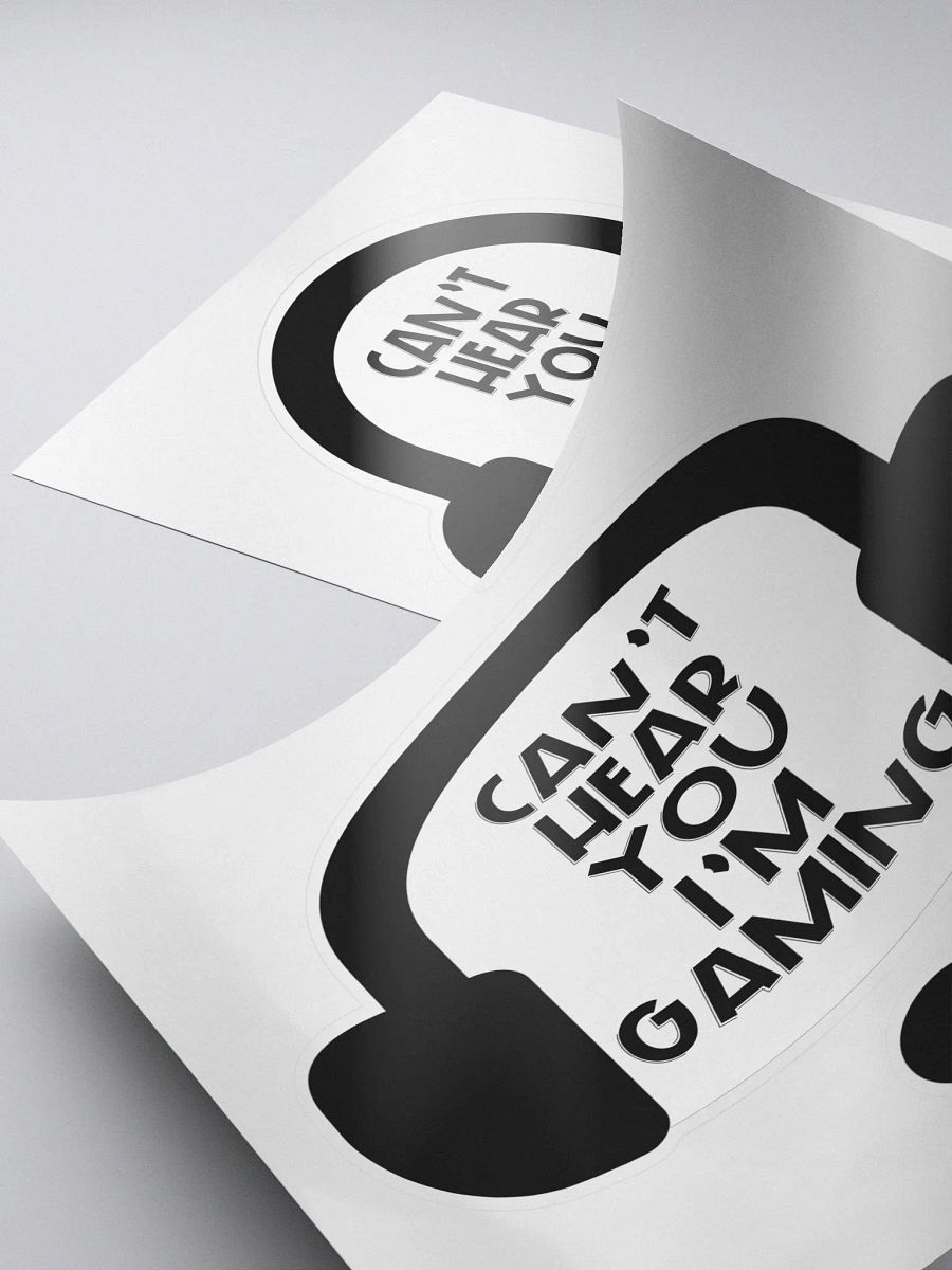 Gaming Kiss Cut Sticker product image (4)
