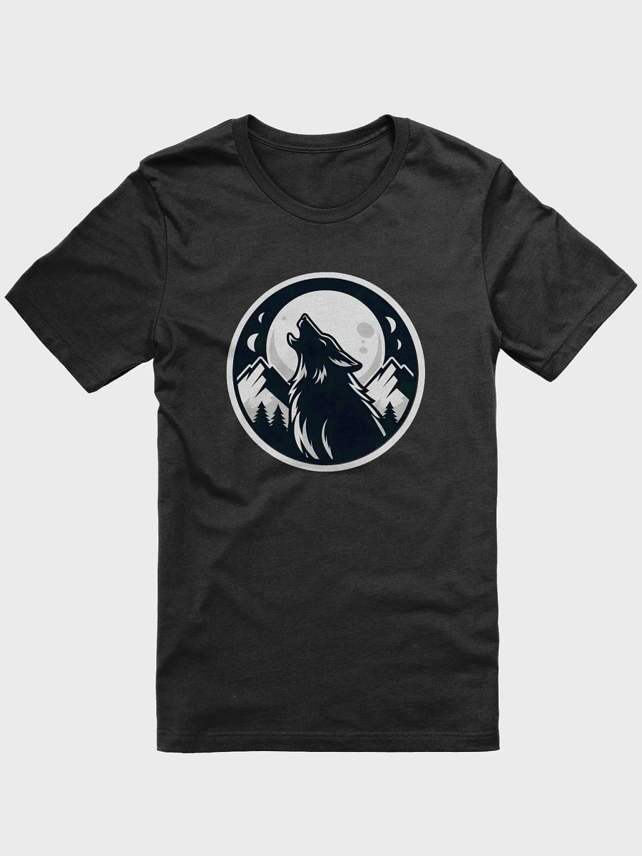 The Howling Wolf Black Light Weight Tee product image (1)