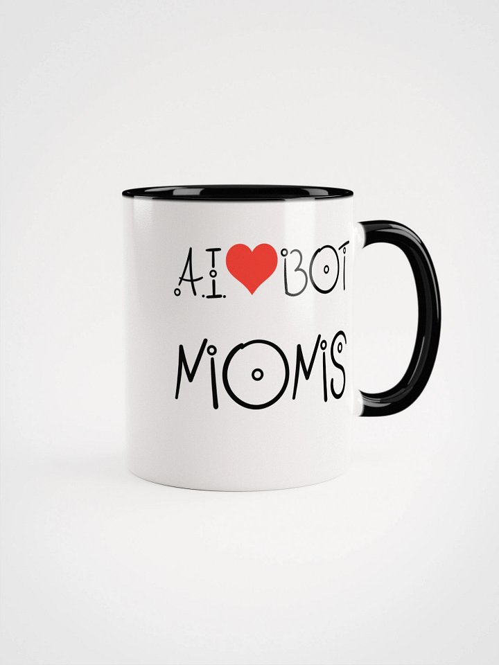 A.I. Heart Bot Moms Accent Mug product image (1)
