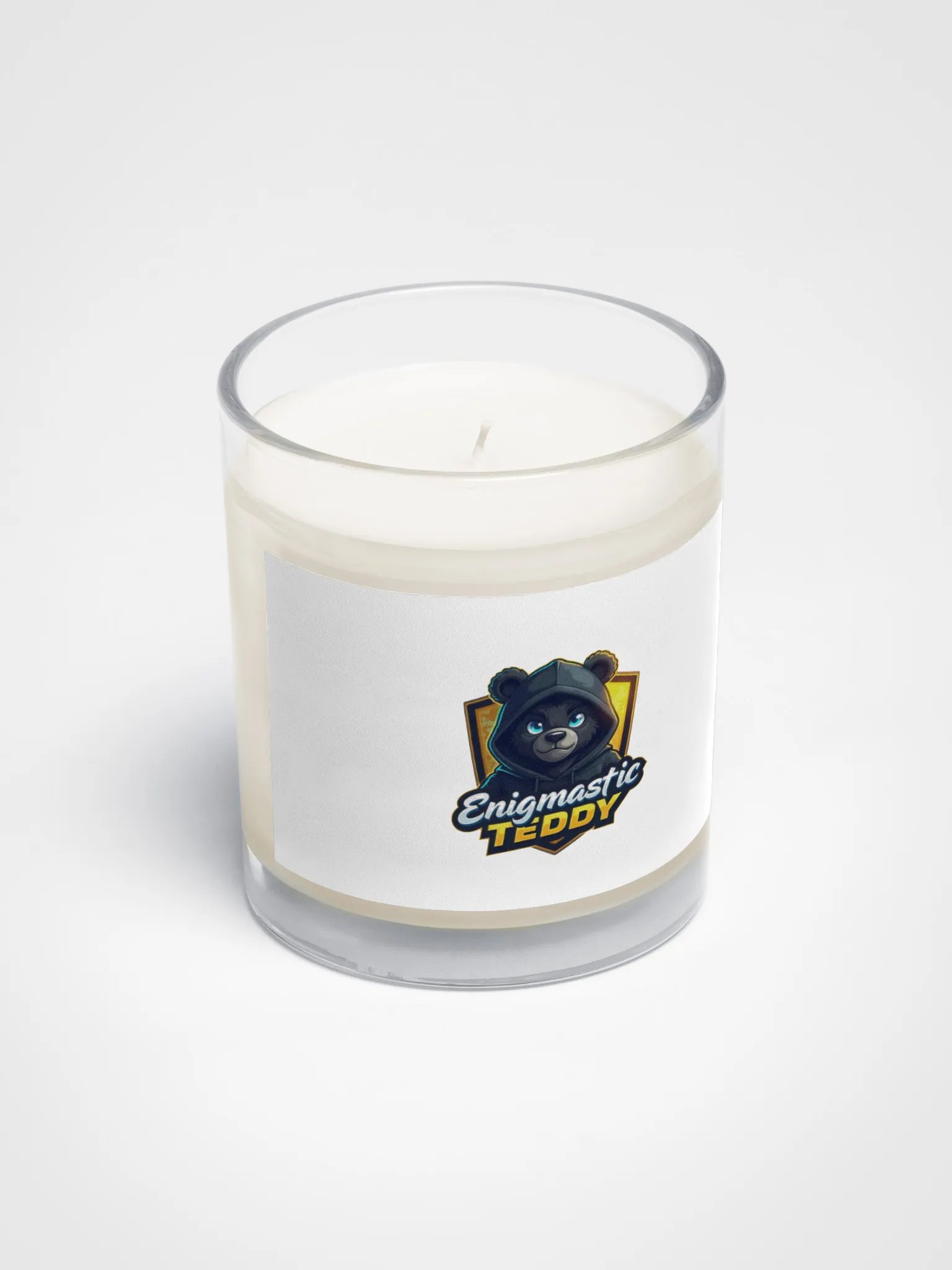 Enigmatic - Soy Wax Candle In A Clear Glass Jar product image (2)