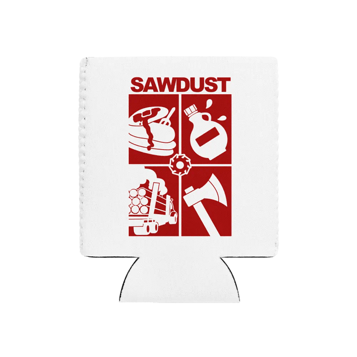 4 Square (red) Coozie product image (1)