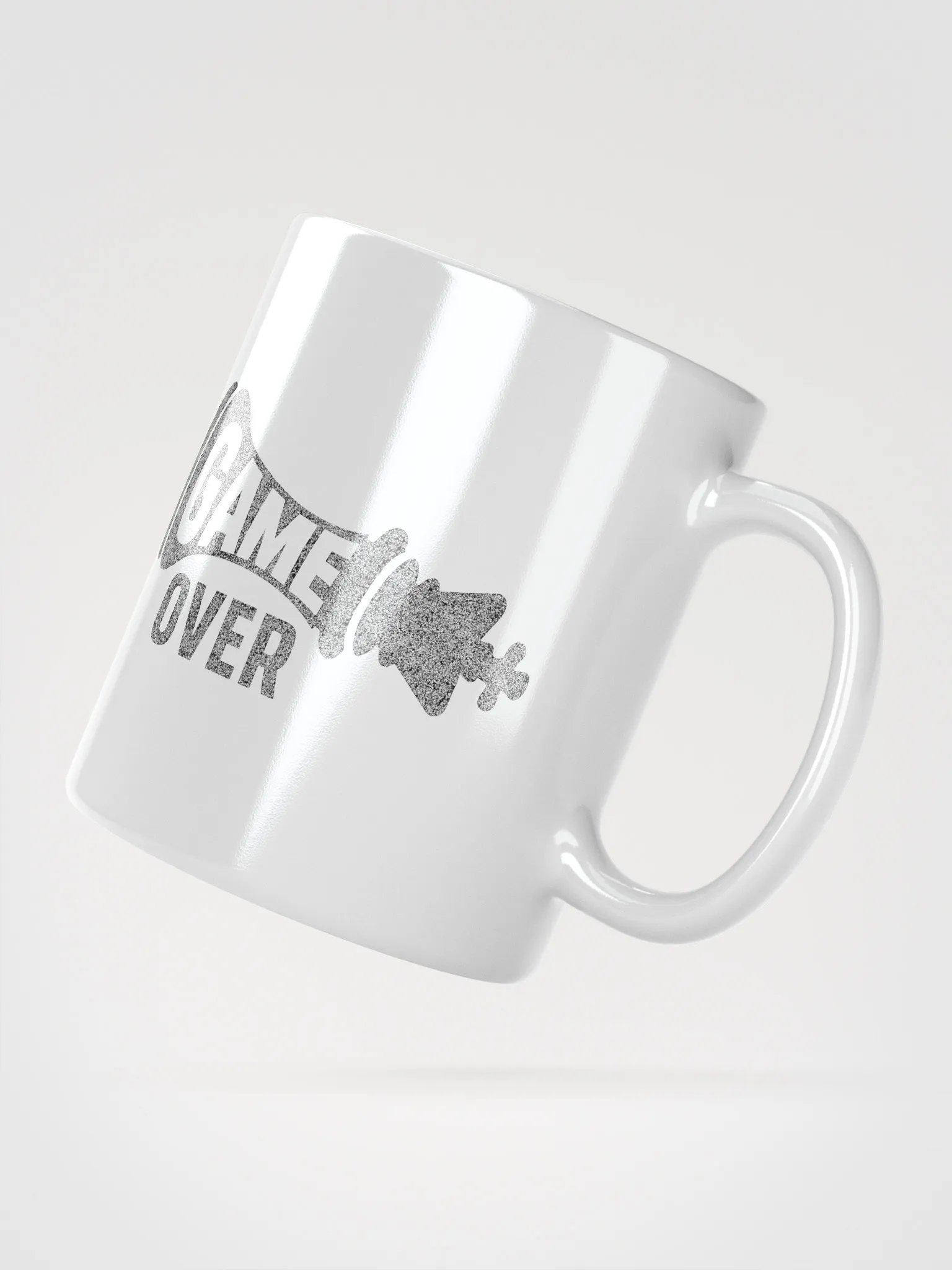 Game Over - White Glossy Mug product image (2)
