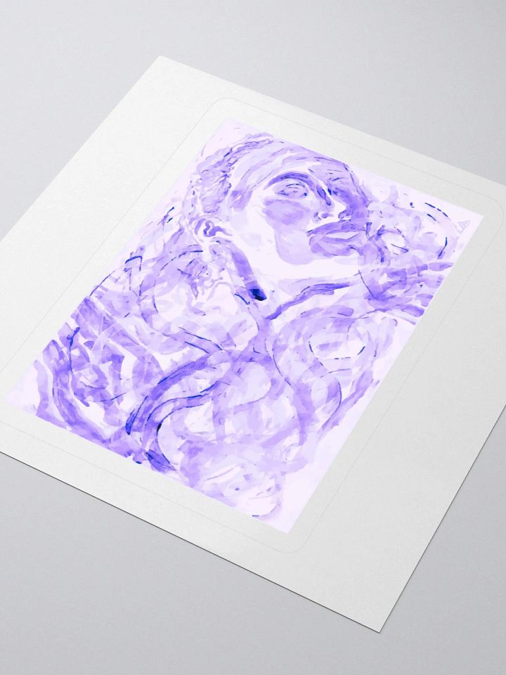 WRAPPED IN HOLY SPIRIT LAVENDER STICKER product image (2)