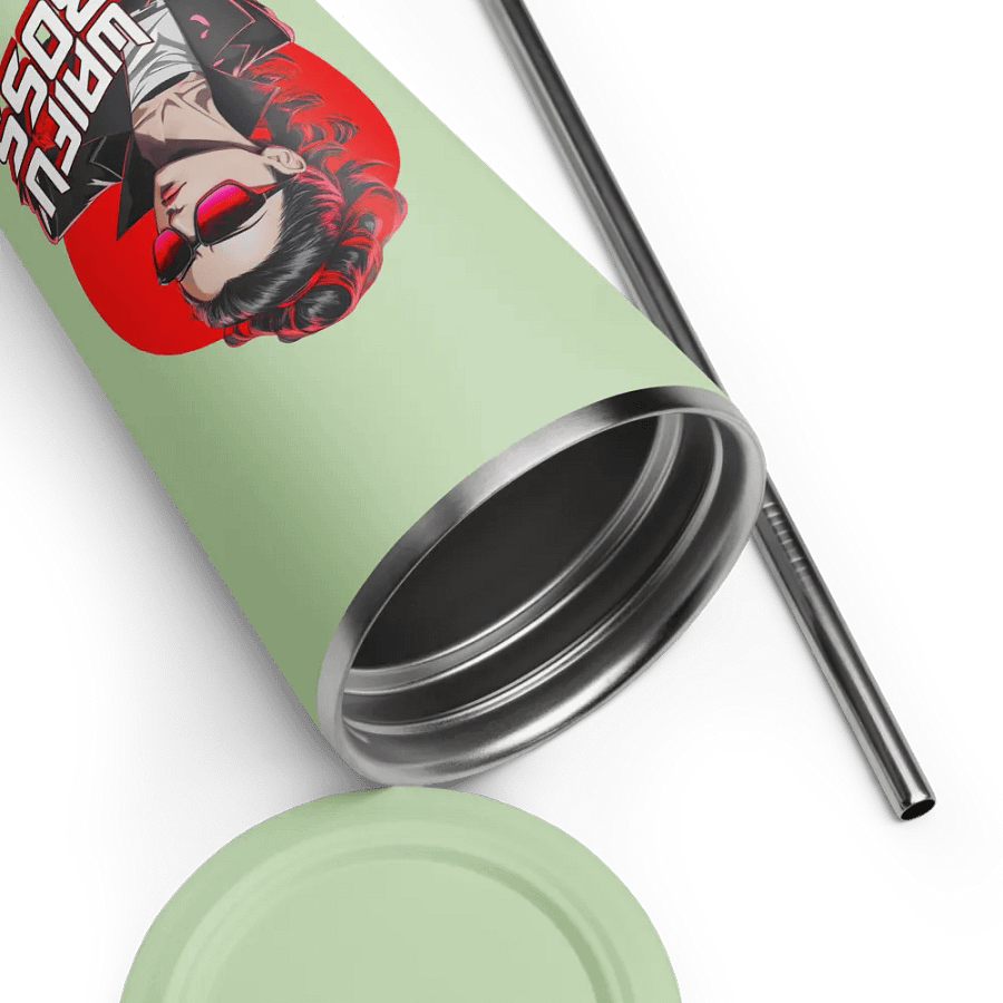 Waifu Boss 20 oz Tumbler Cup - Mint - Insulated Tumbler with a Straw v2 product image (9)