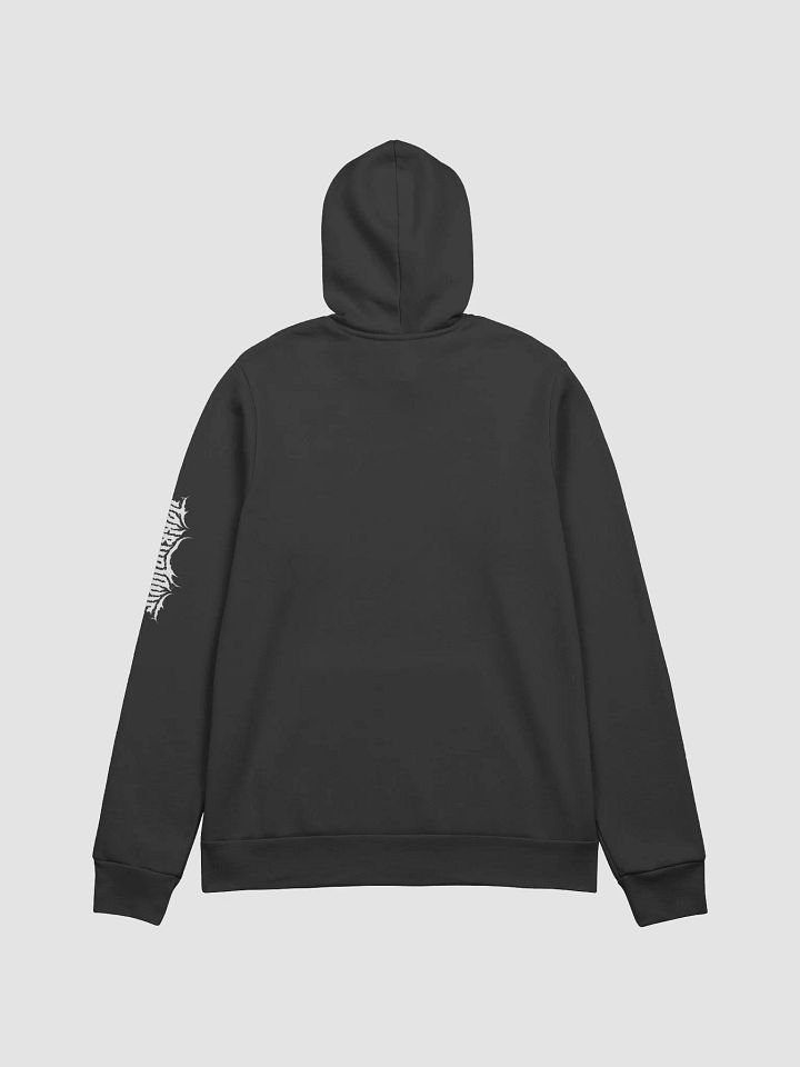 Crash Cult / ItzKryptoxic White on Black hoodie product image (2)