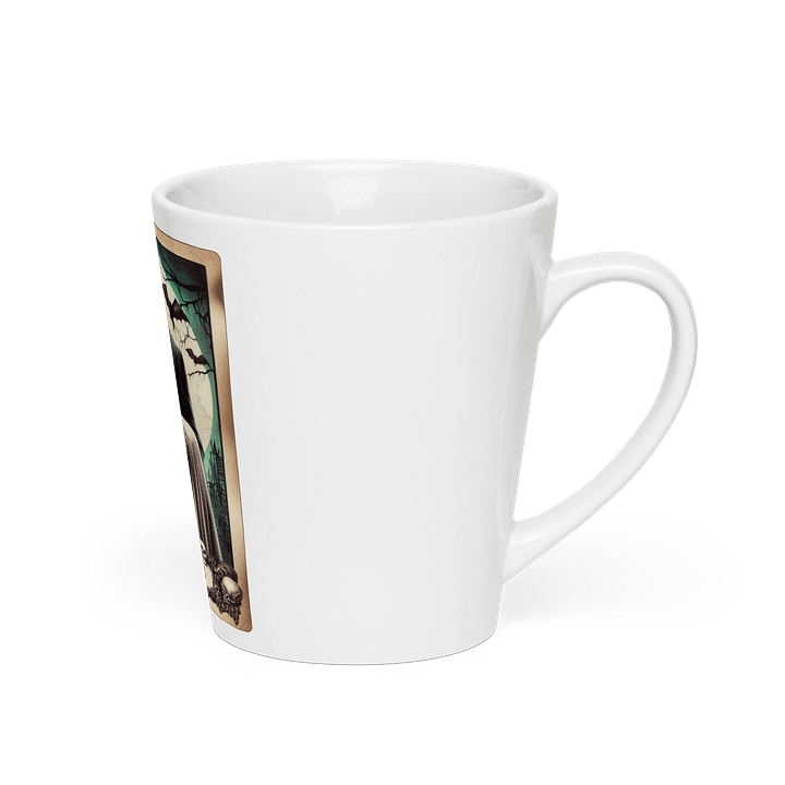 Bride of Frankenstein Tarot Latte Mug product image (2)