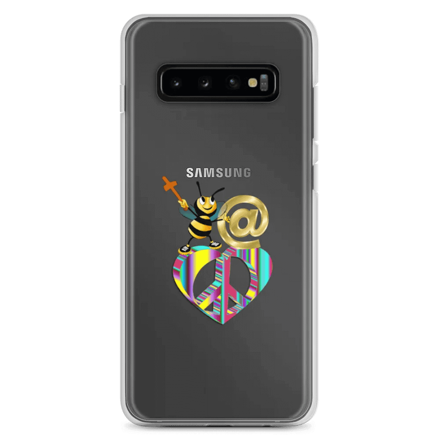 Bee@Peace Clear Samsung® Case product image (2)
