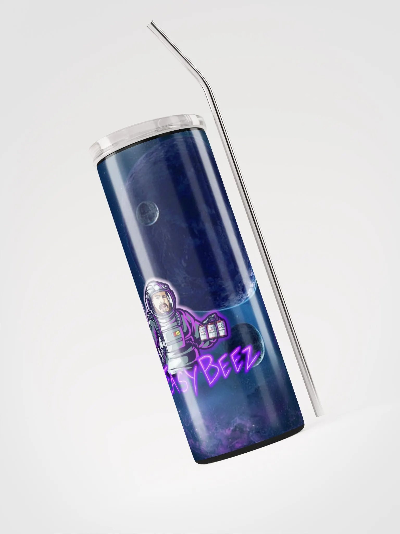BeEasyBeez Space Tumbler w/ Straw product image (5)