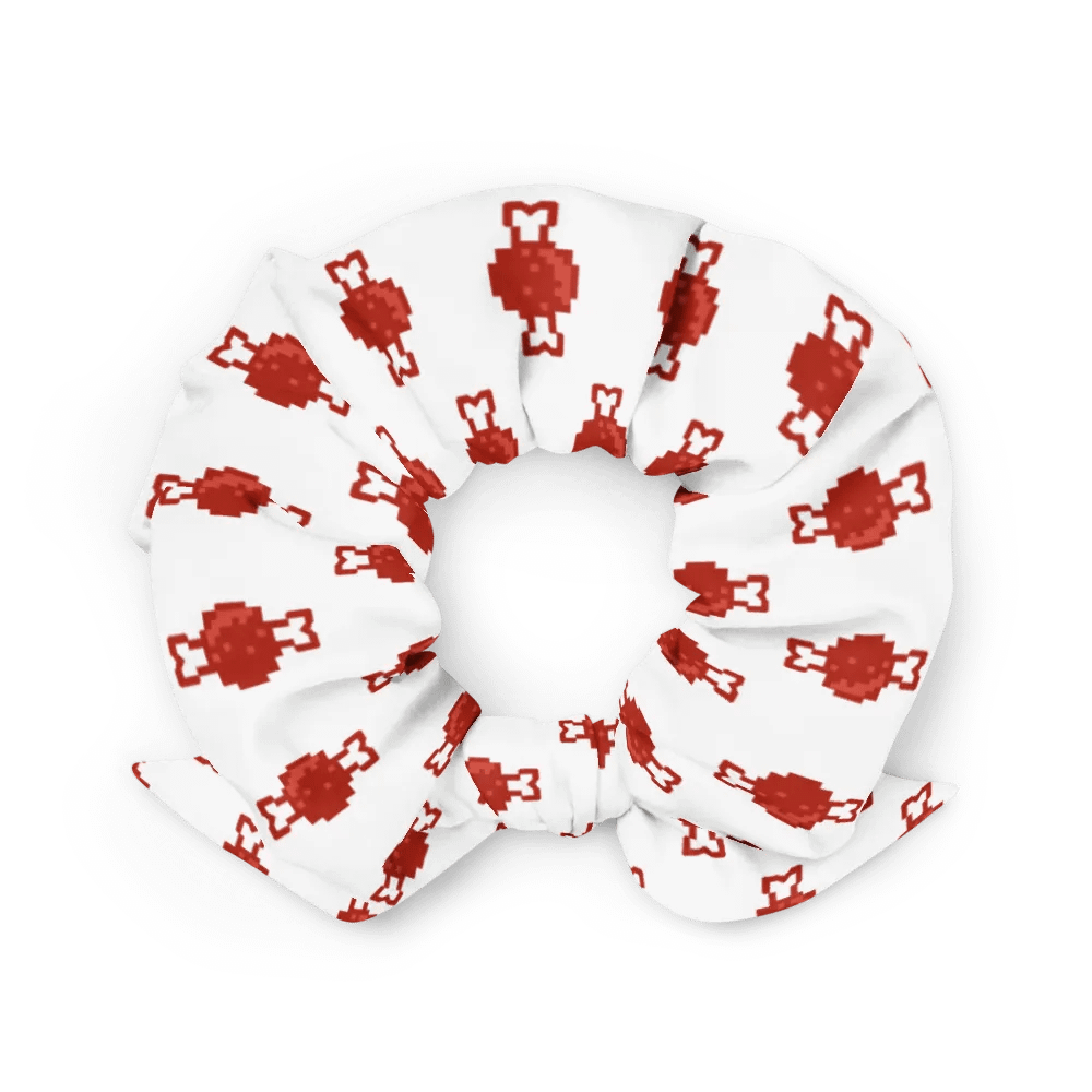 Meatstick Scrunchie White product image (2)