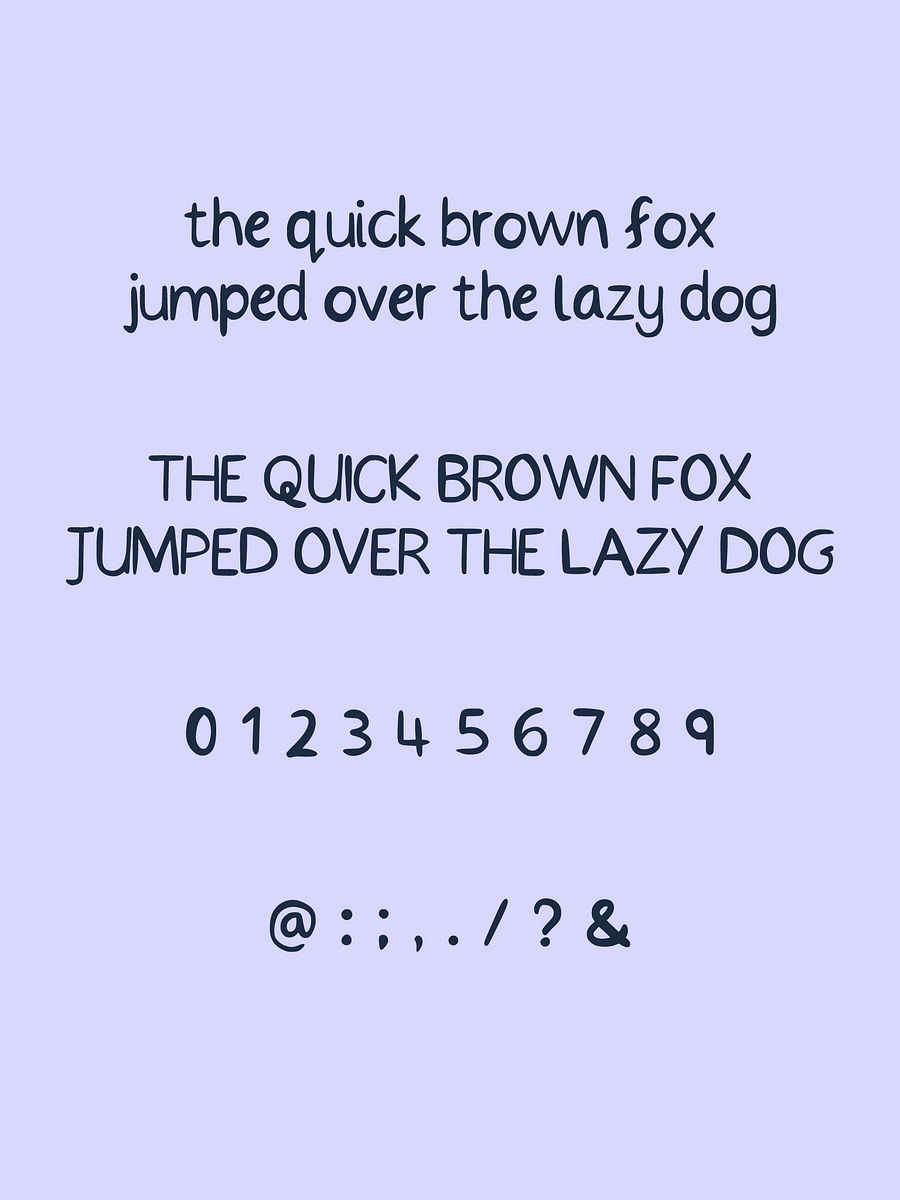 Pickle Handwriting Font product image (2)