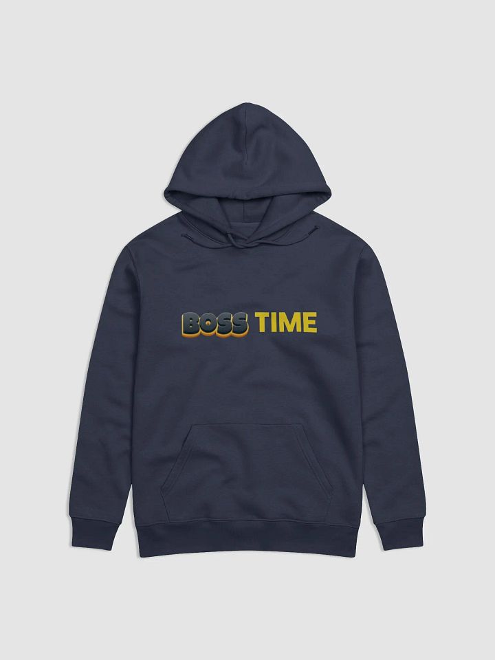 Boss Time Hoodie Blue product image (1)